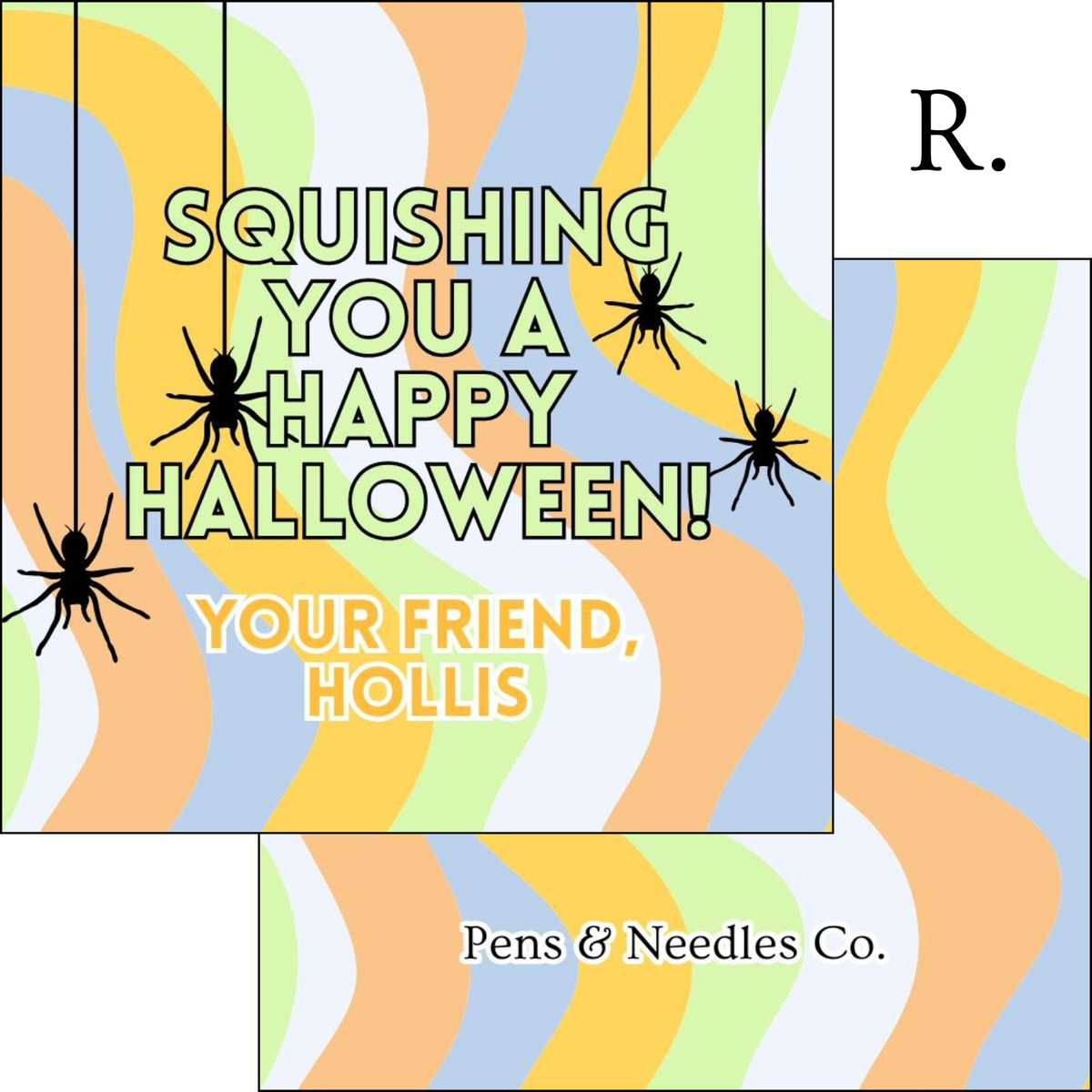 Halloween Treat Tags
