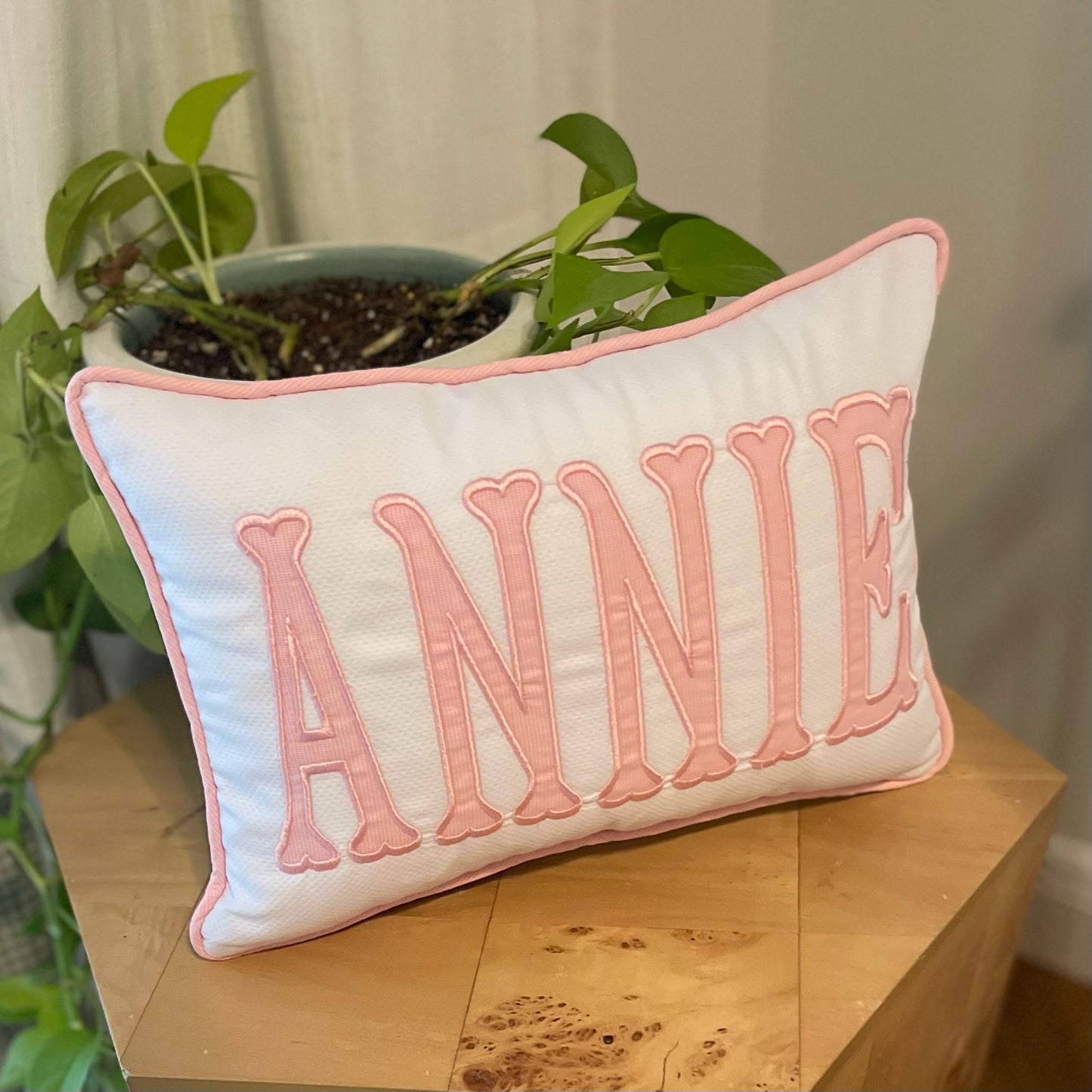 10x14” Appliqué Pillow