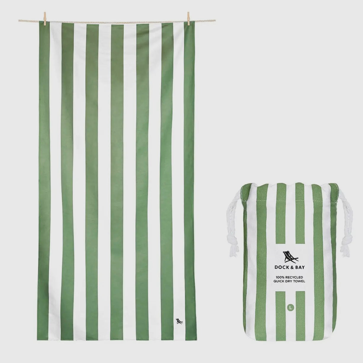 Dock and Bay Large Towel