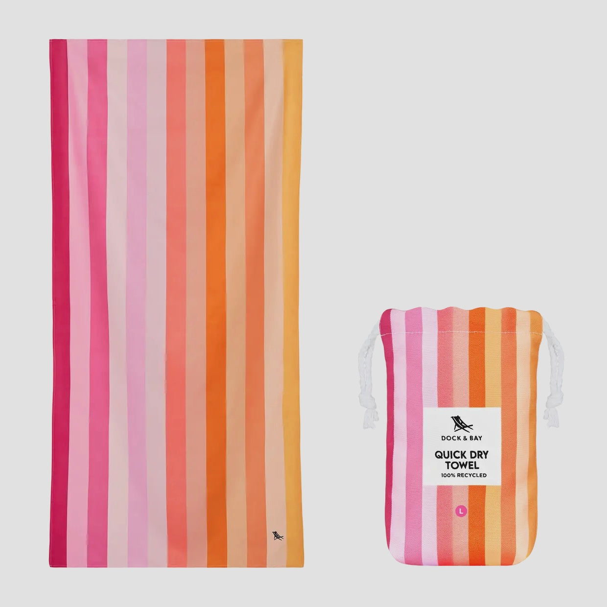 Dock and Bay Large Towel