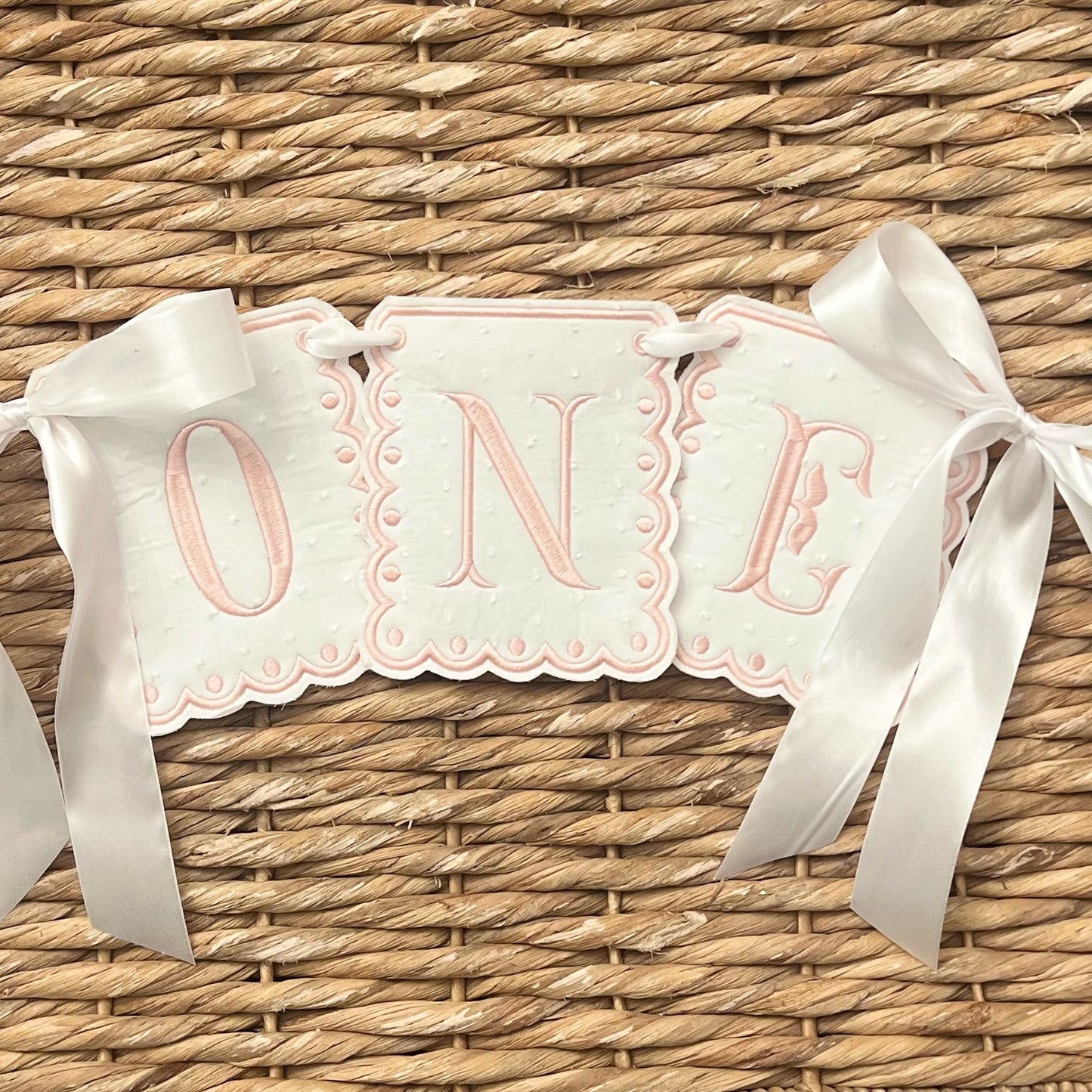 Highchair Birthday Banner