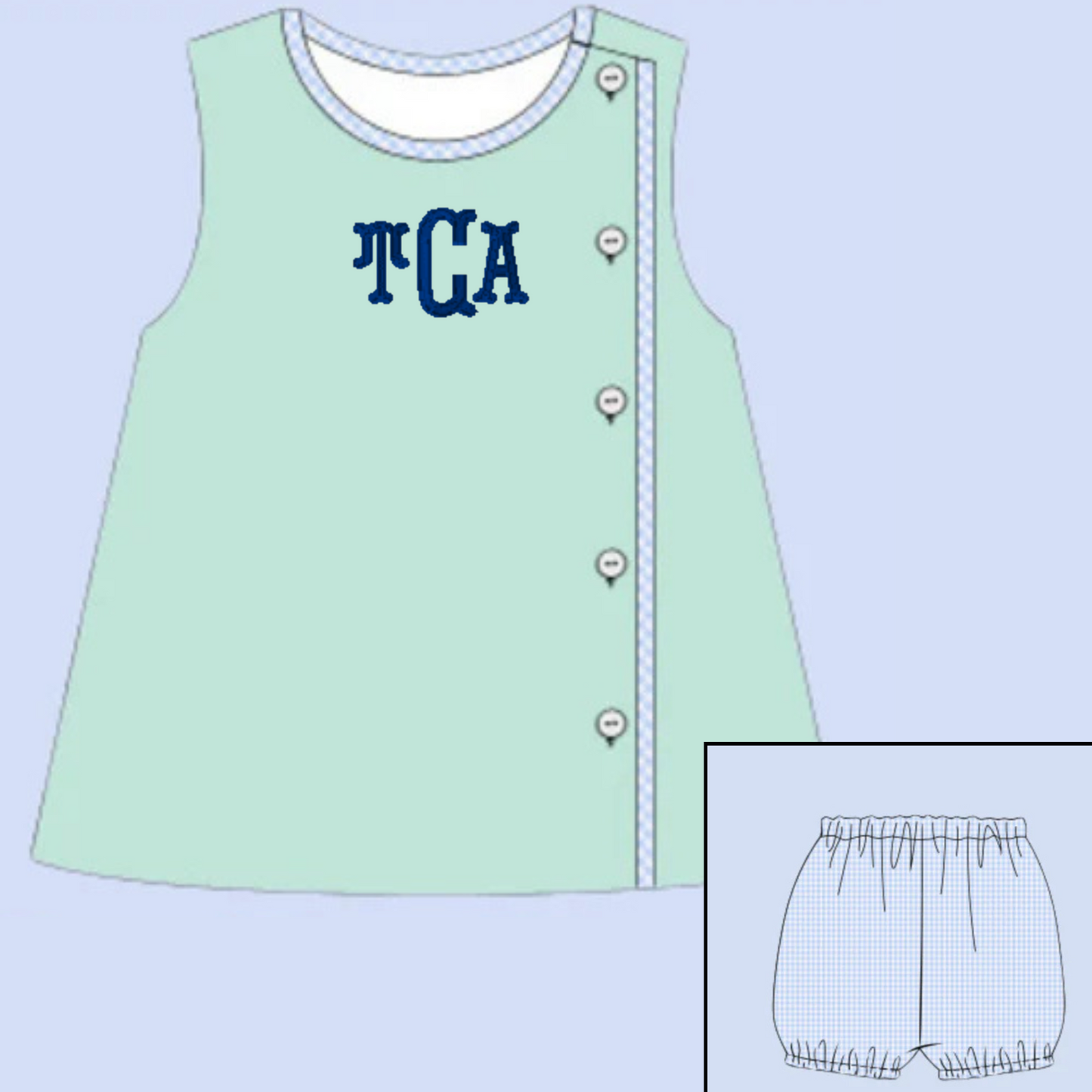Ponds Presale: BOYS Lawson Top Pond Pals by Seaside Proper (Shorties sold separately)