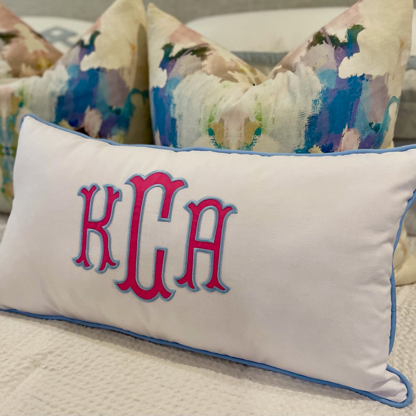 14x26” Appliqué Pillow