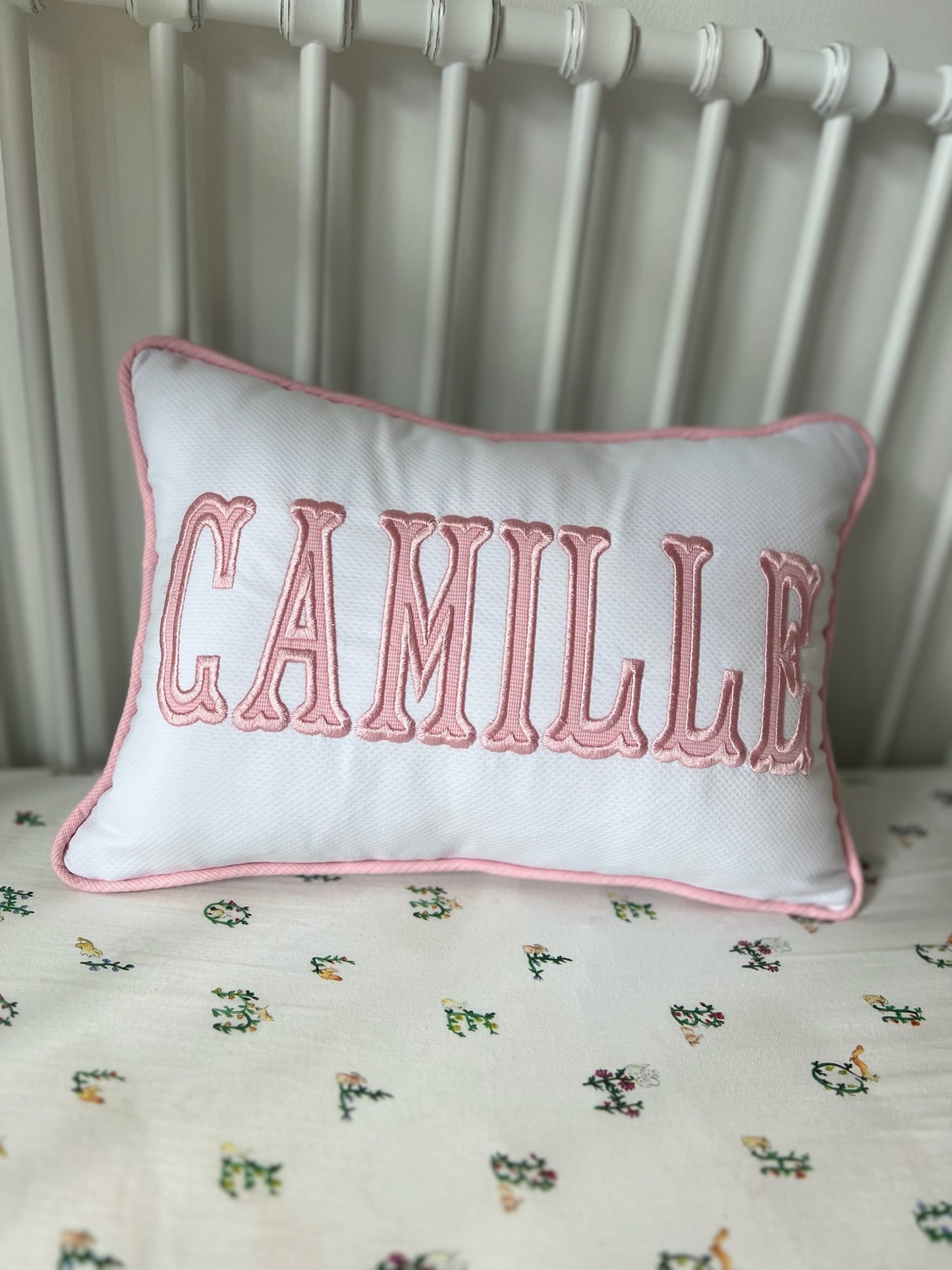 10x14” Appliqué Pillow