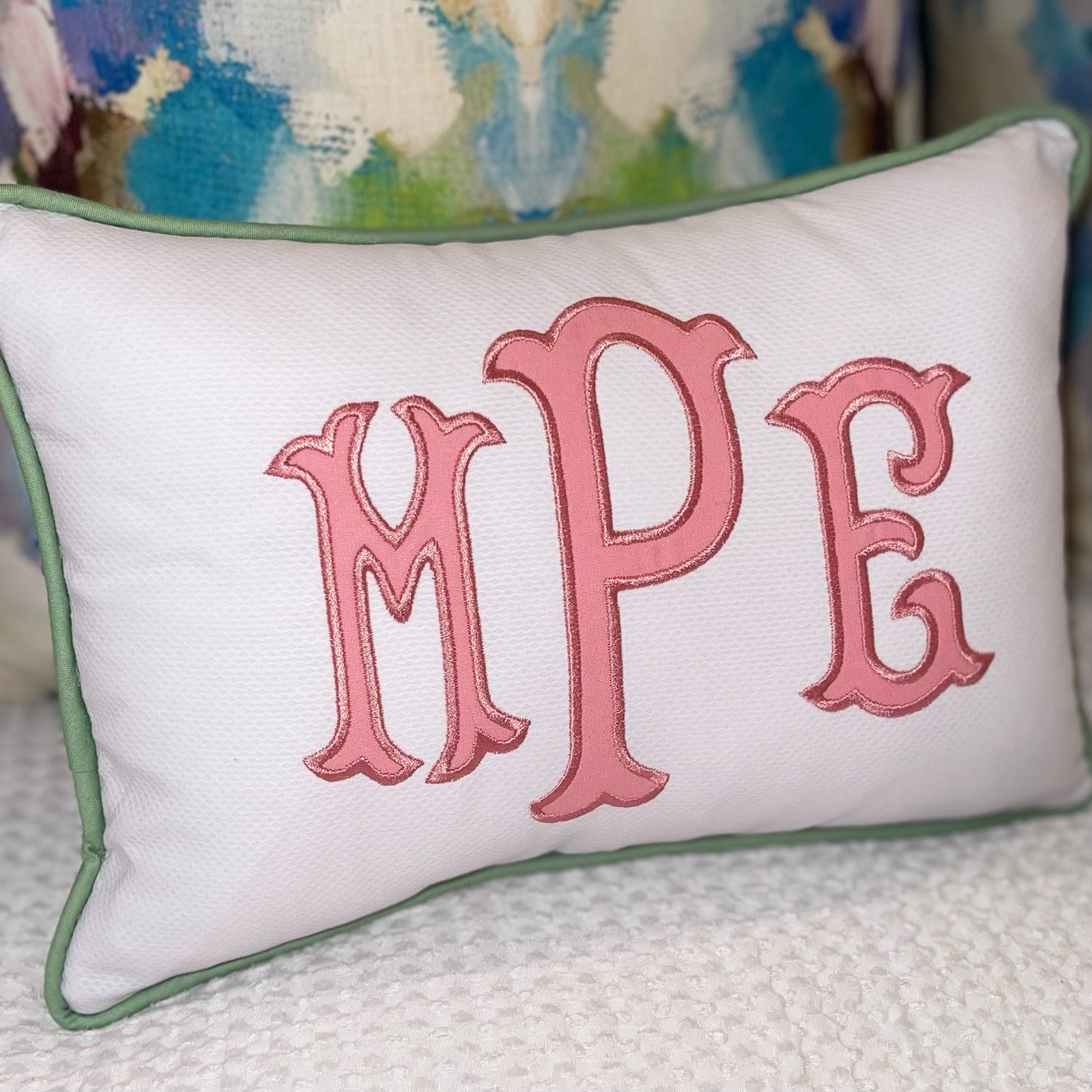 10x14” Appliqué Pillow