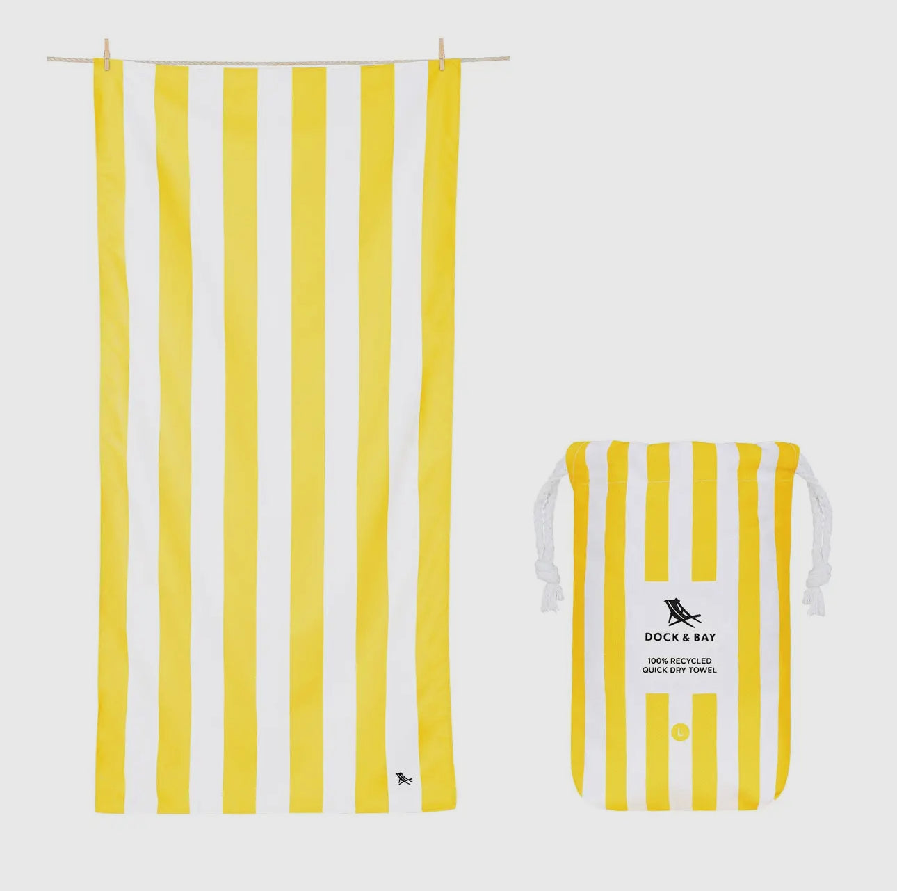Dock and Bay Large Towel