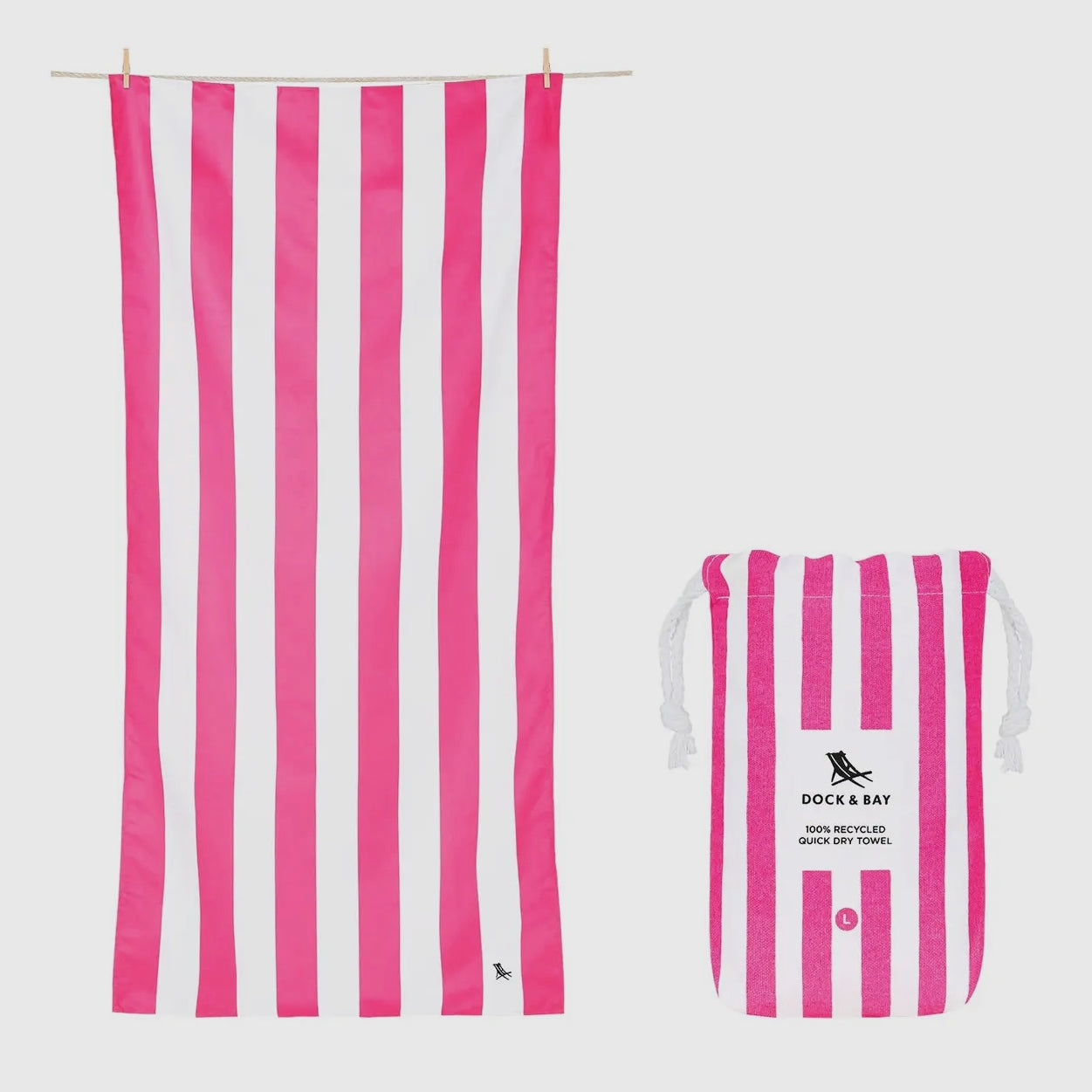 Dock and Bay Large Towel