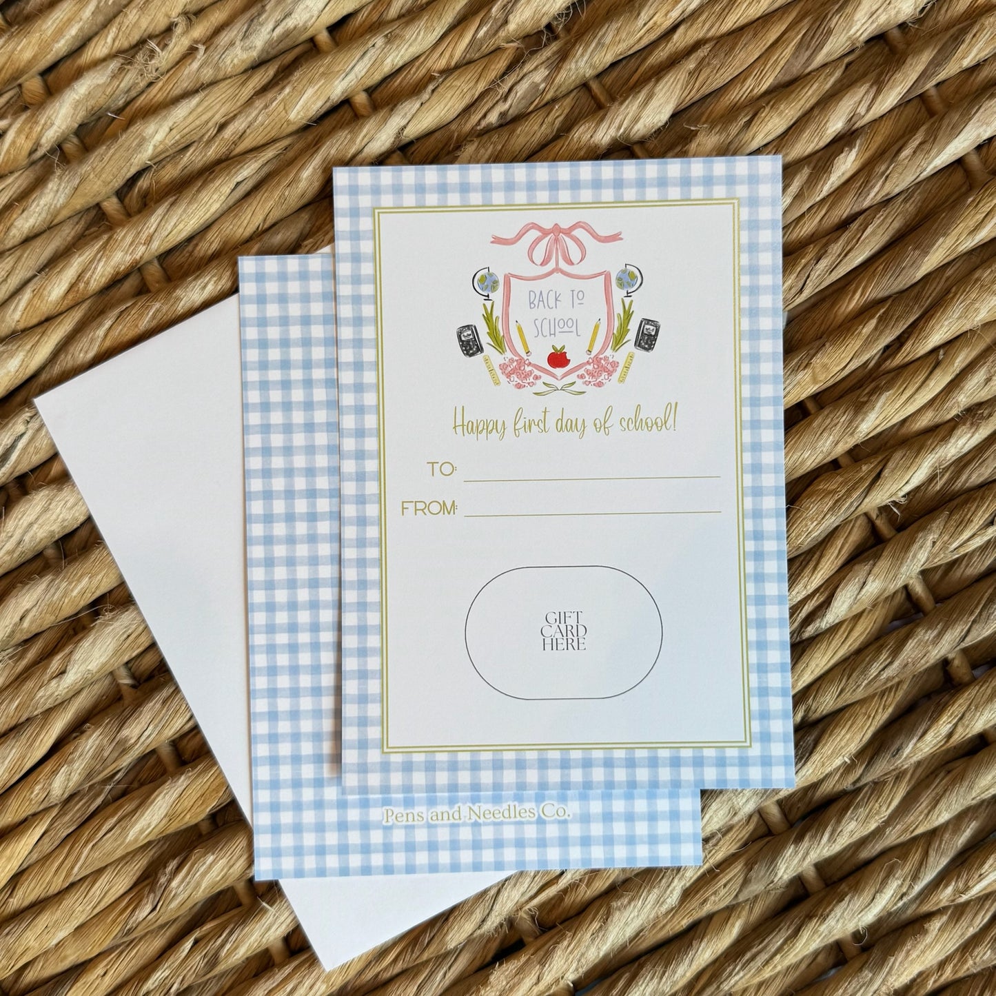 BTS gift card holder