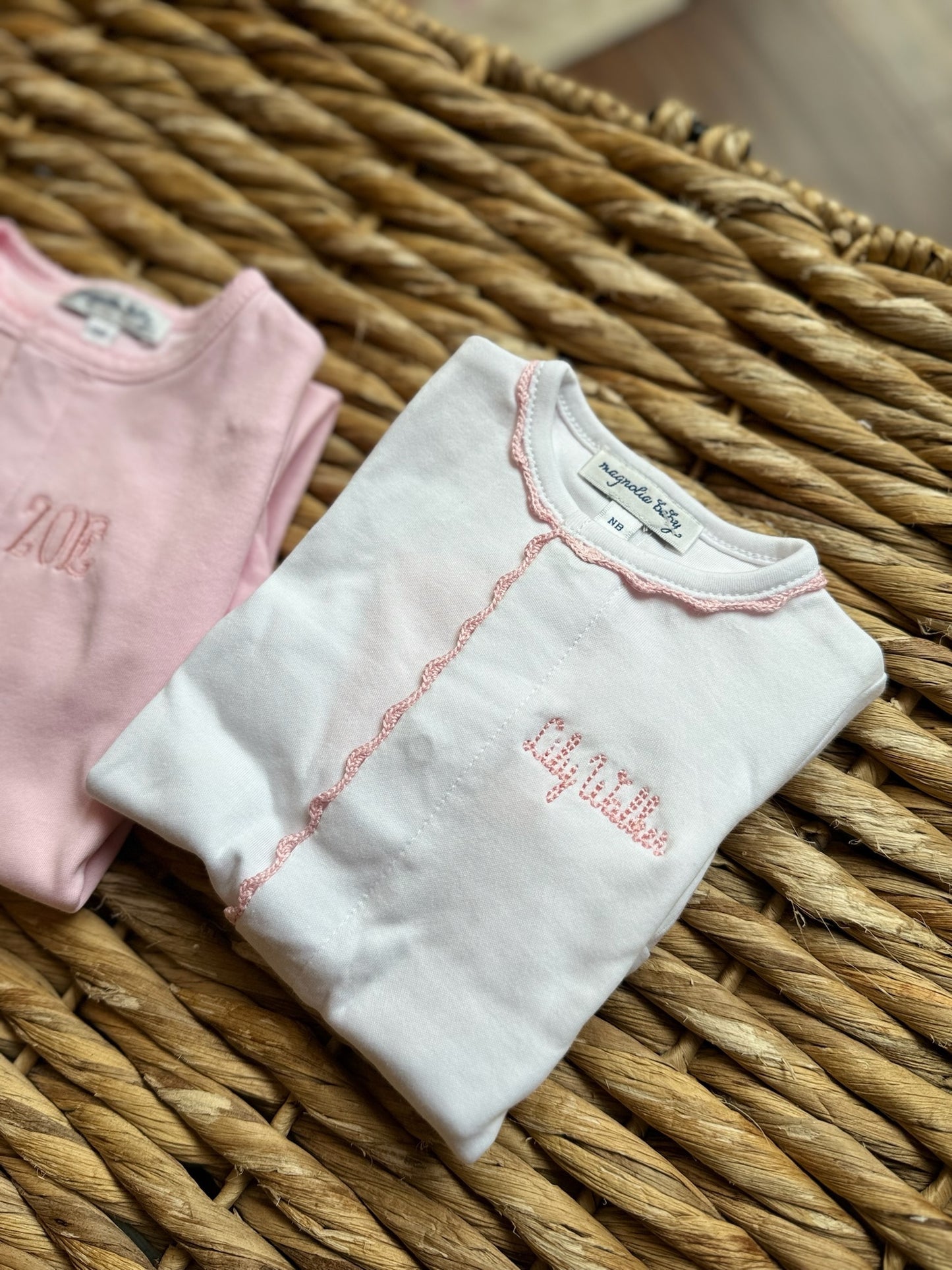 Magnolia Baby Joy Trim Footie