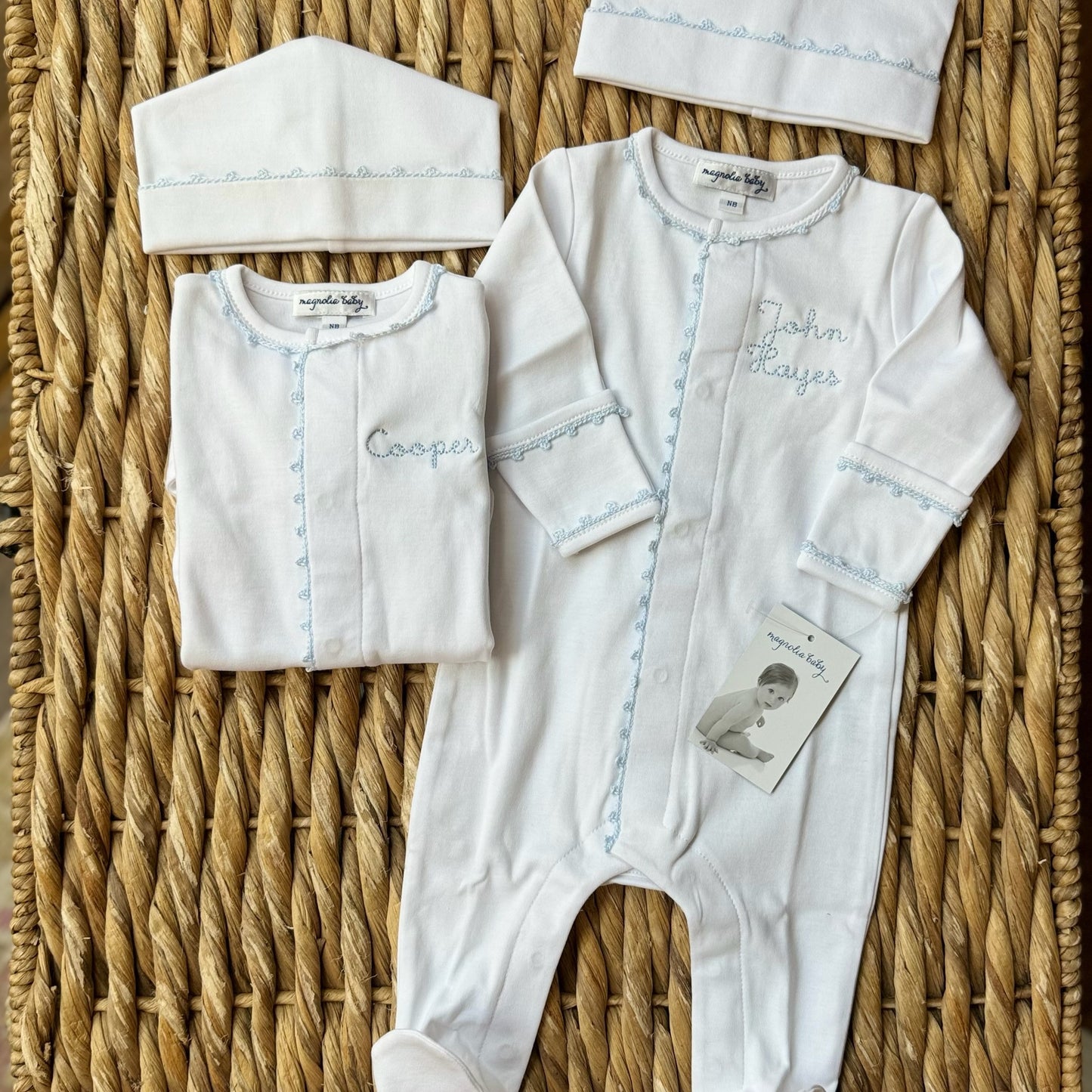 Magnolia Baby Joy Trim Footie