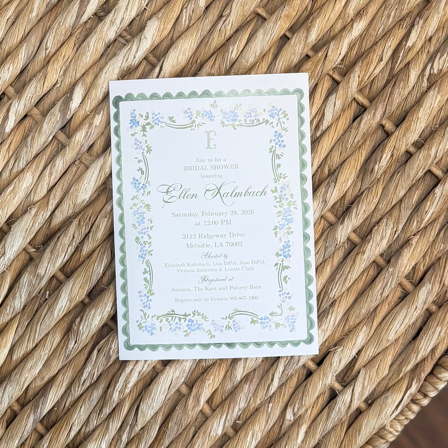 Custom Invitations