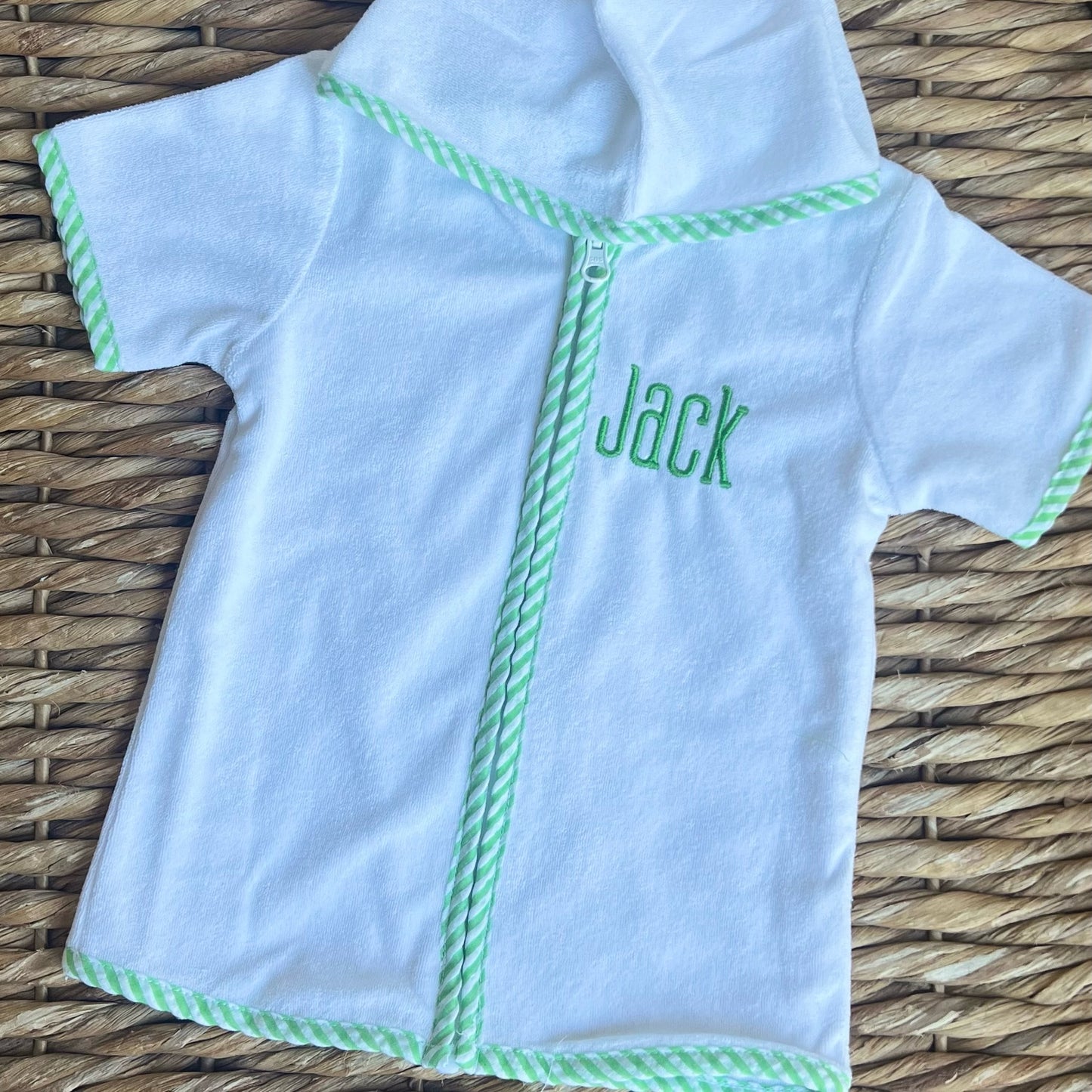 Terry Cloth Zip Up Boys