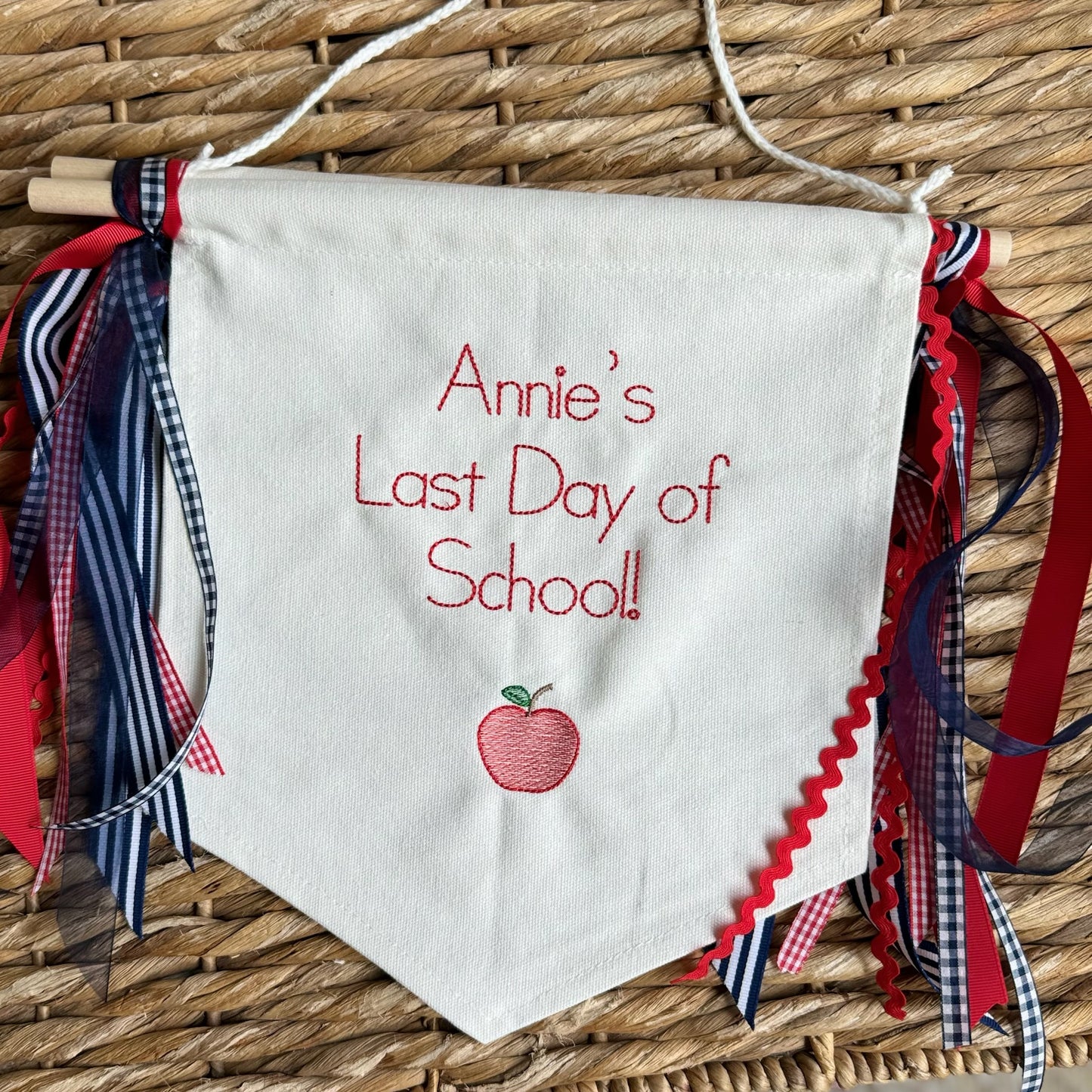 First/Last Day of School Banner
