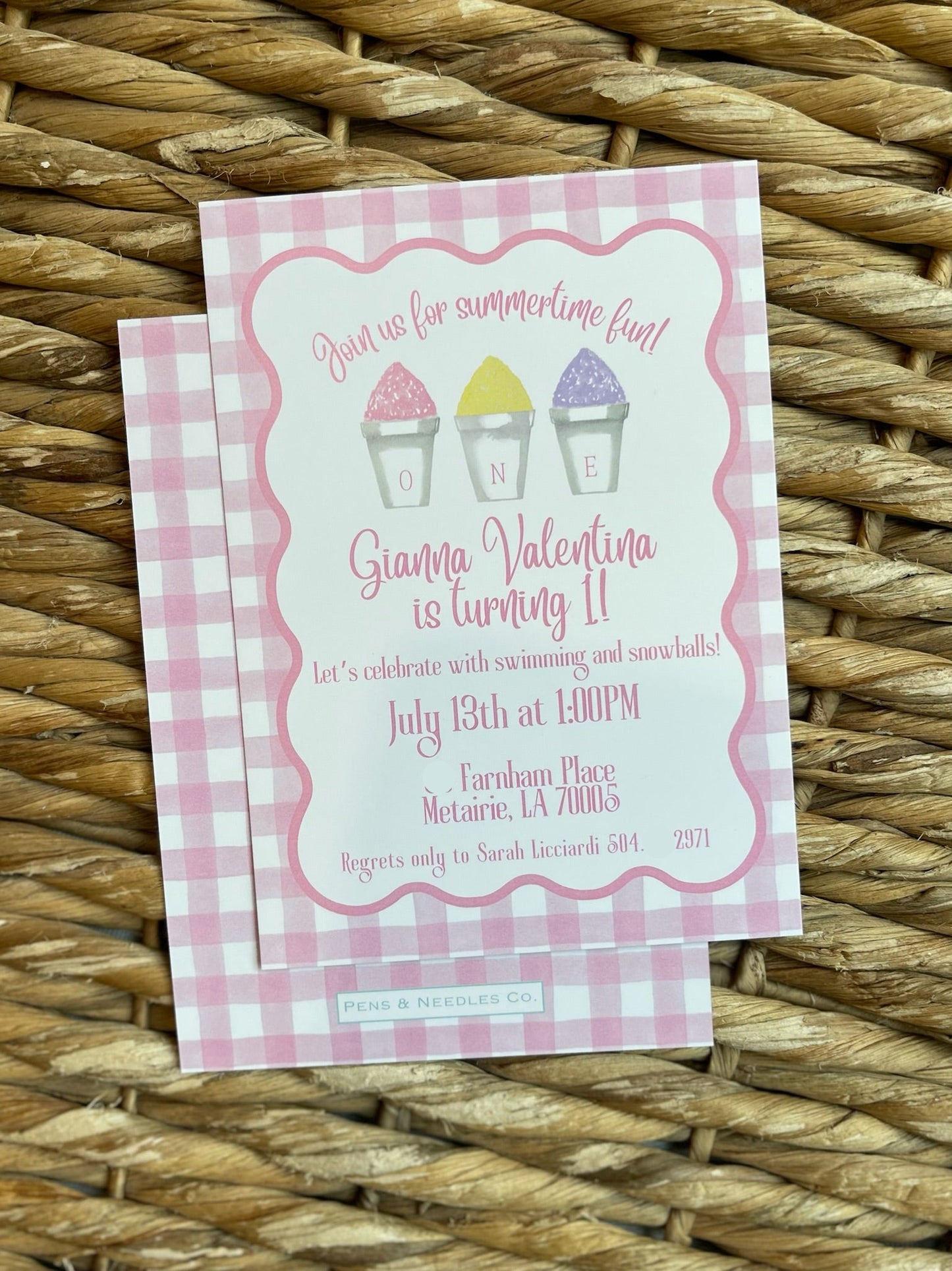 Custom Invitations