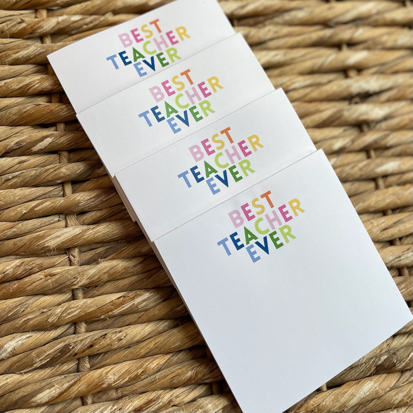 Best Teacher Ever Notepad