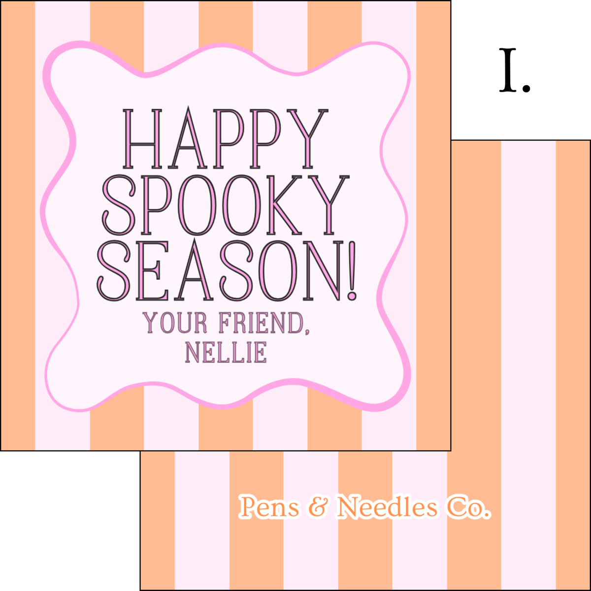 Halloween Treat Tags