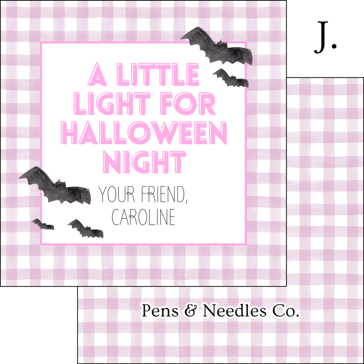 Halloween Treat Tags