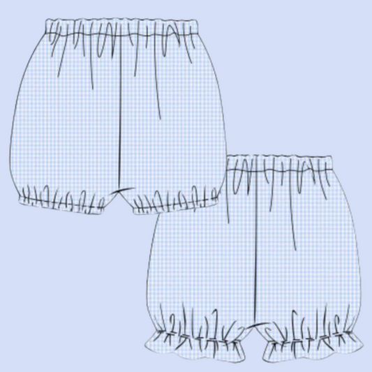 Ponds Presale:  Gingham Bubble Shorties by Seaside Proper