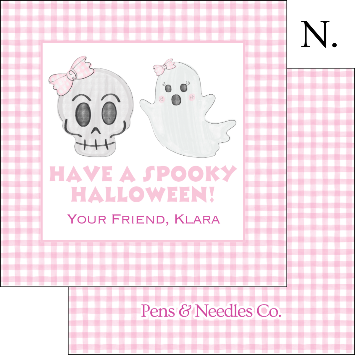 Halloween Treat Tags