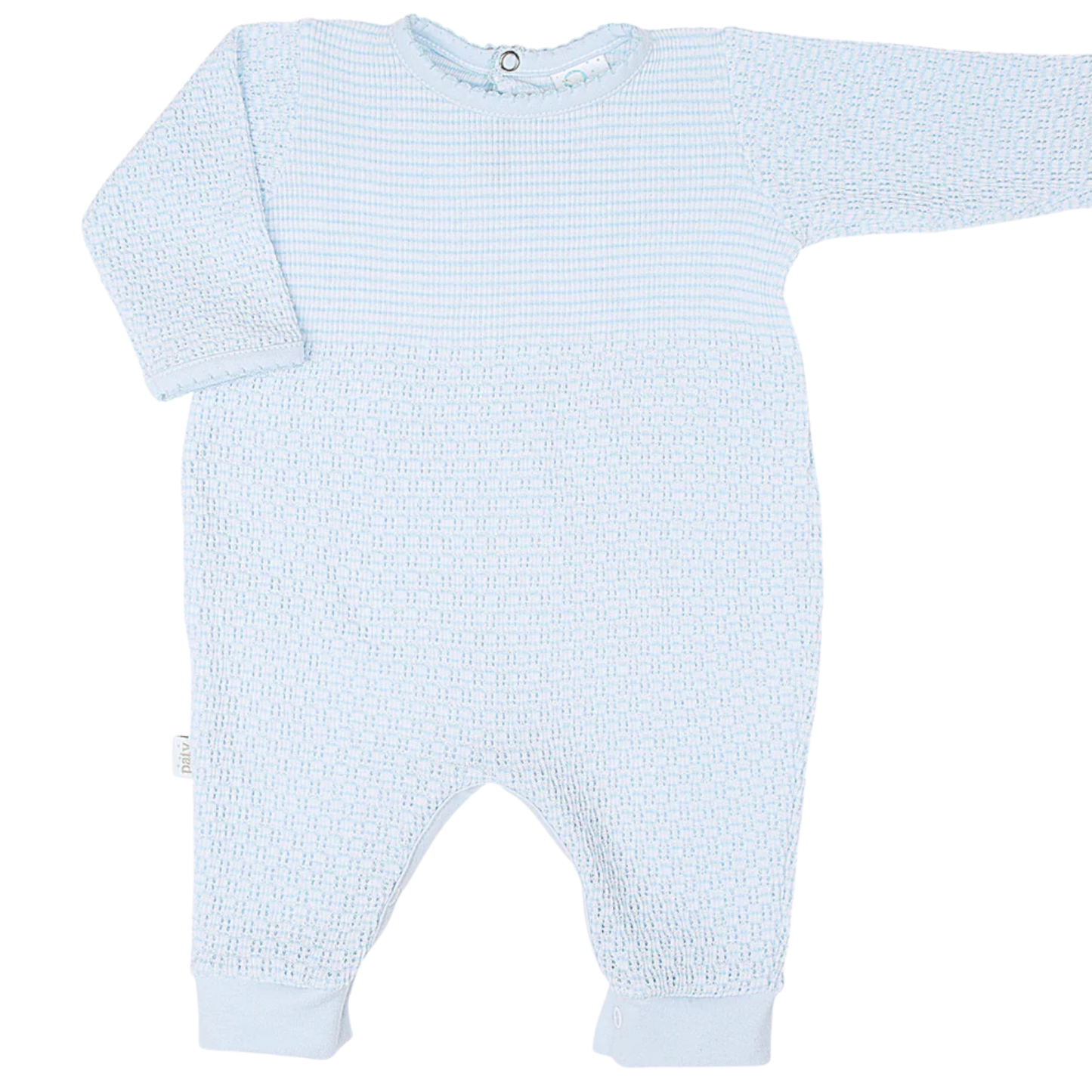 Paty Knit Romper with Pima Binding (Long Sleeve) #266LSJ- Fall Preorder