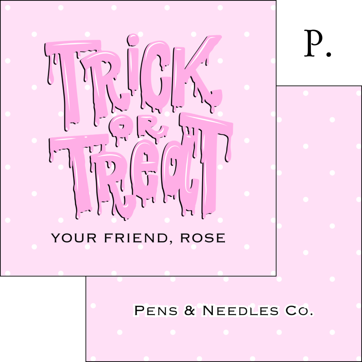 Halloween Treat Tags