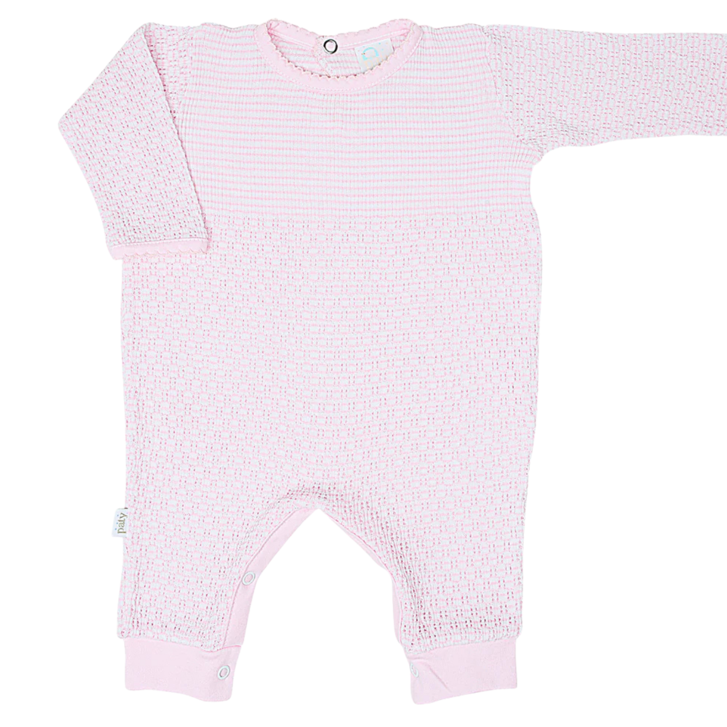 Paty Knit Romper with Pima Binding (Long Sleeve) #266LSJ- Fall Preorder