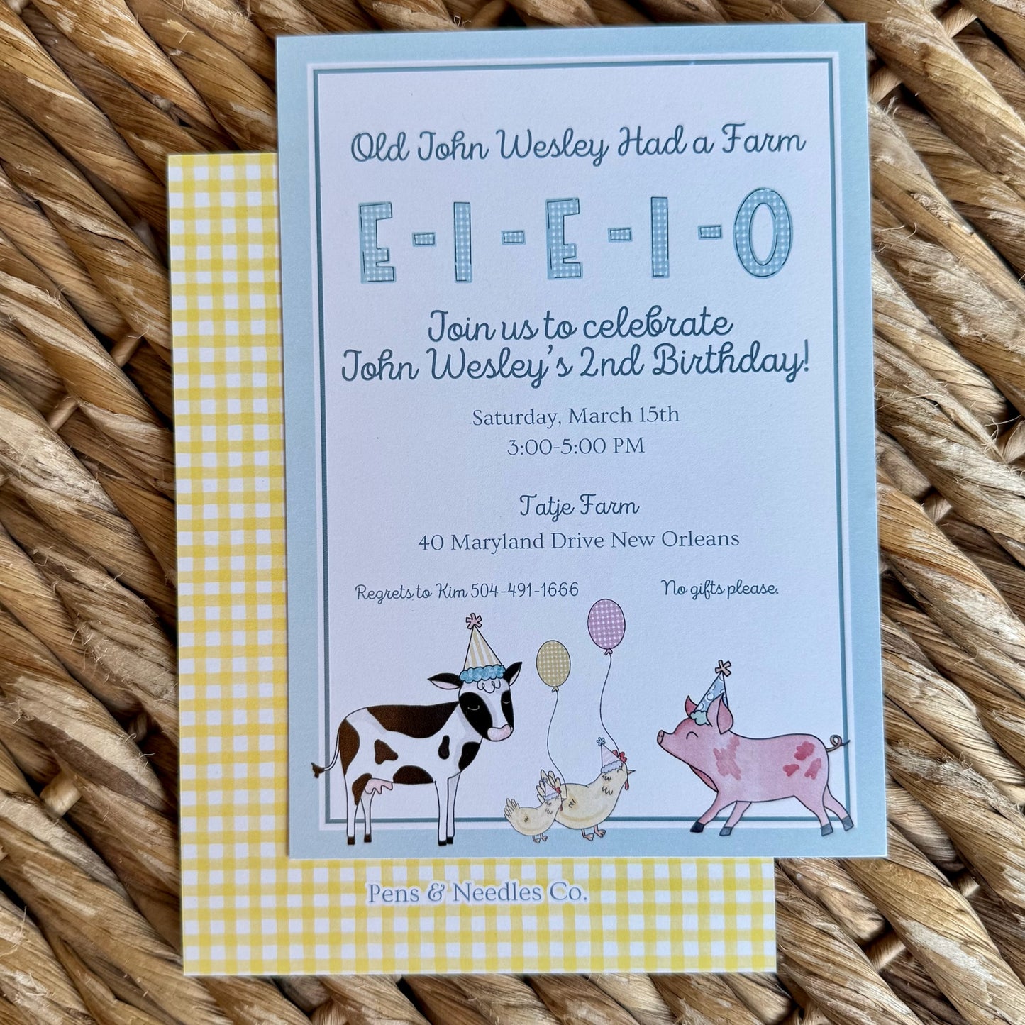 Custom Invitations