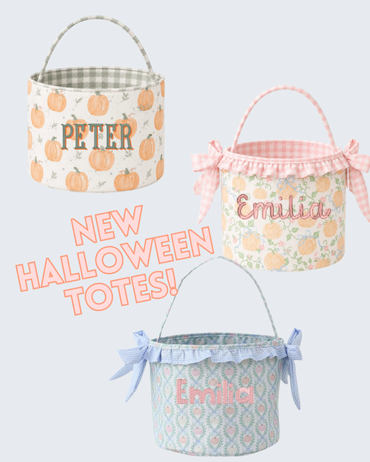 Pumpkin Patch Halloween Totes