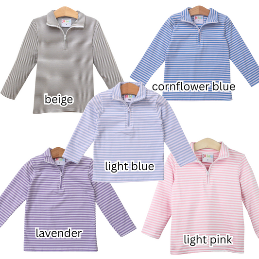 Jellybean Fall 1/4 Zip Knit Pullover