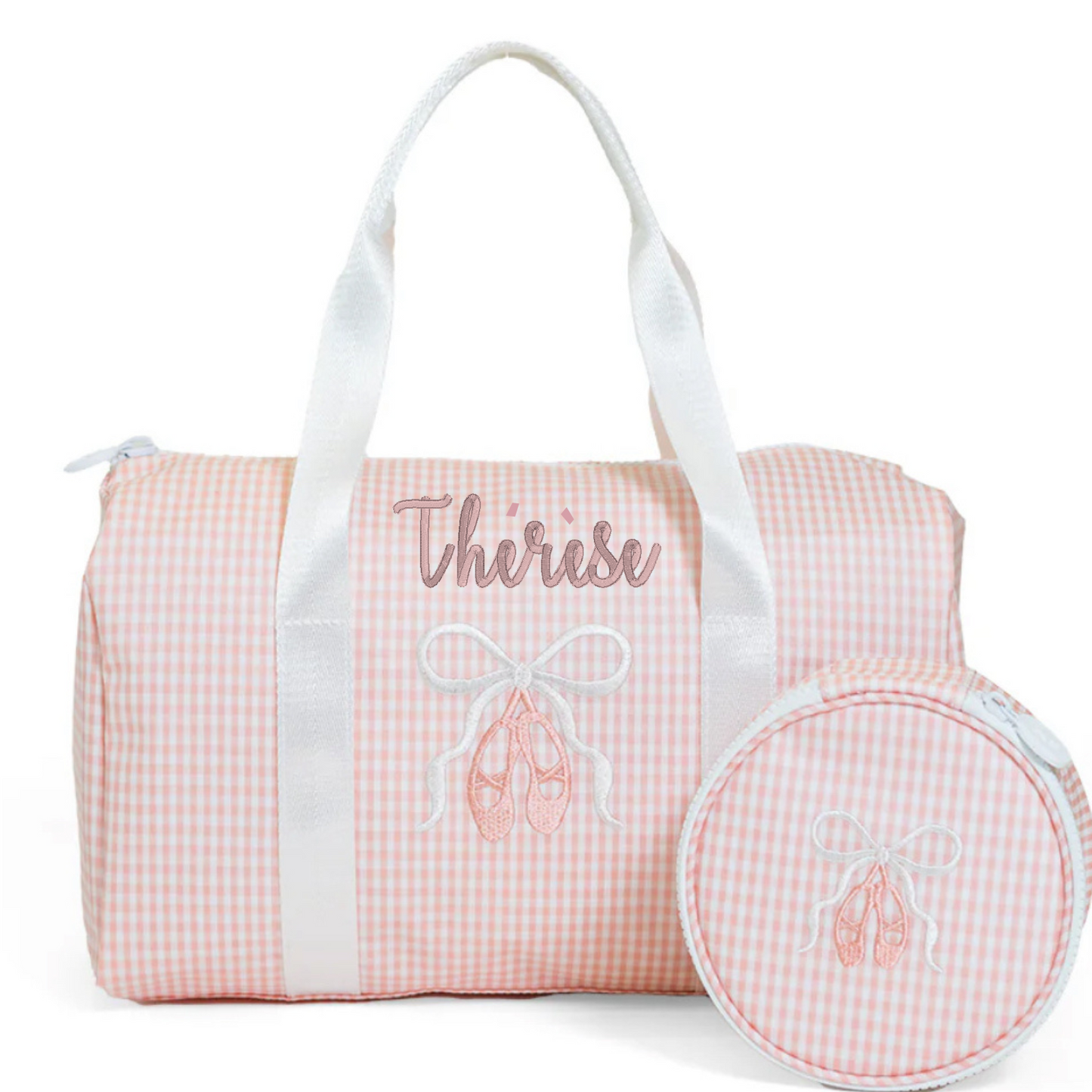 TRVL Ballet Pink mini duffle
