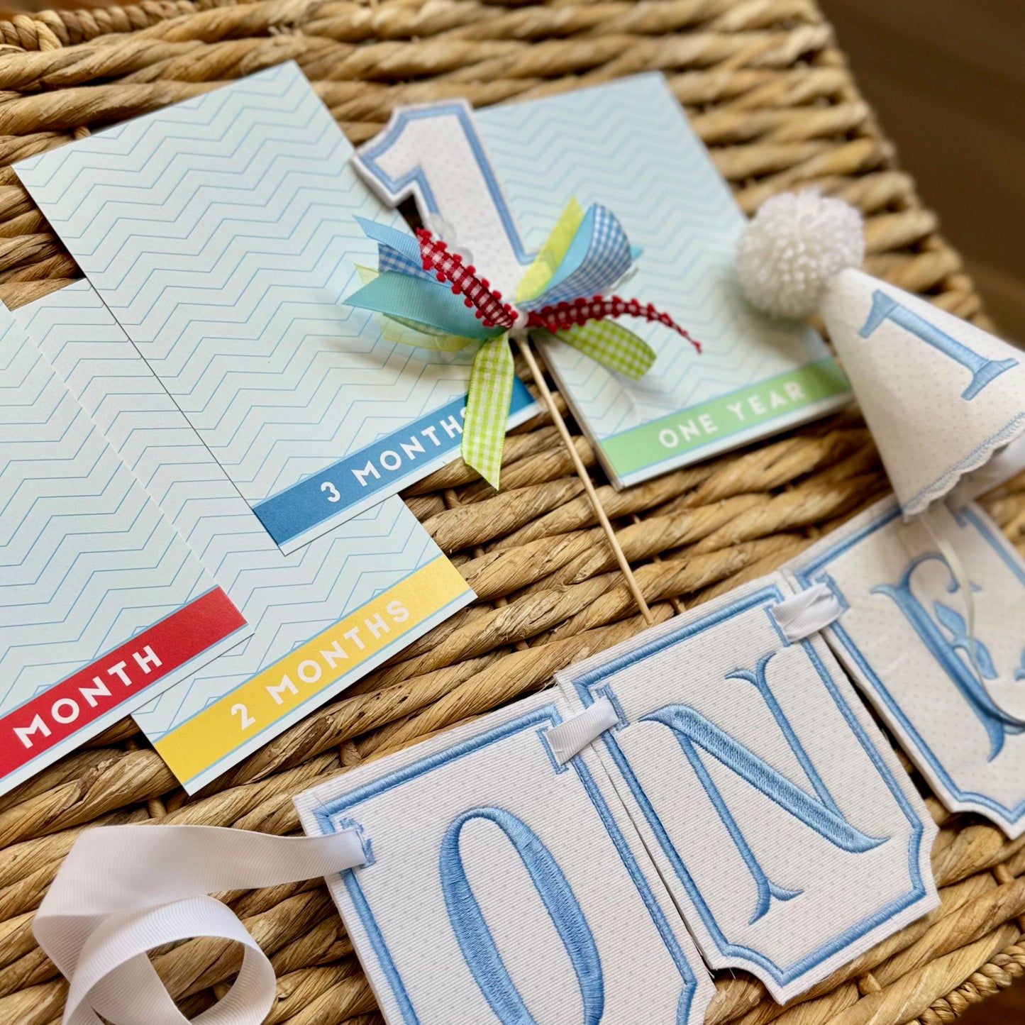 Birthday Banner Milestone Cards