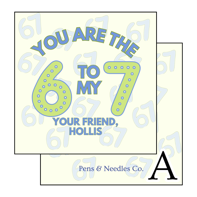 2” Circle Valentine Stickers