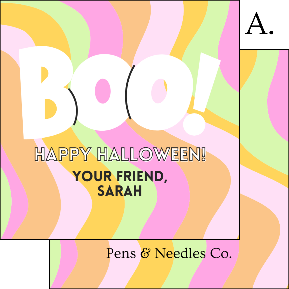 Halloween Treat Tags