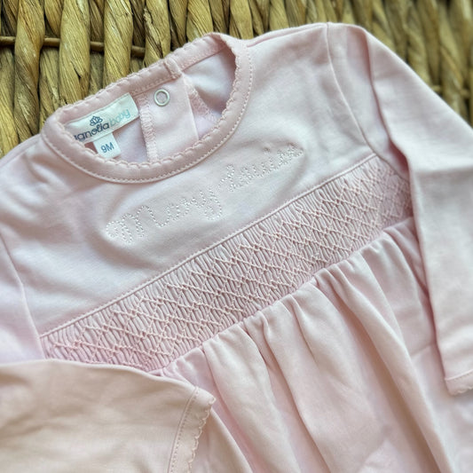 Magnolia Baby Solid Smocked Footie