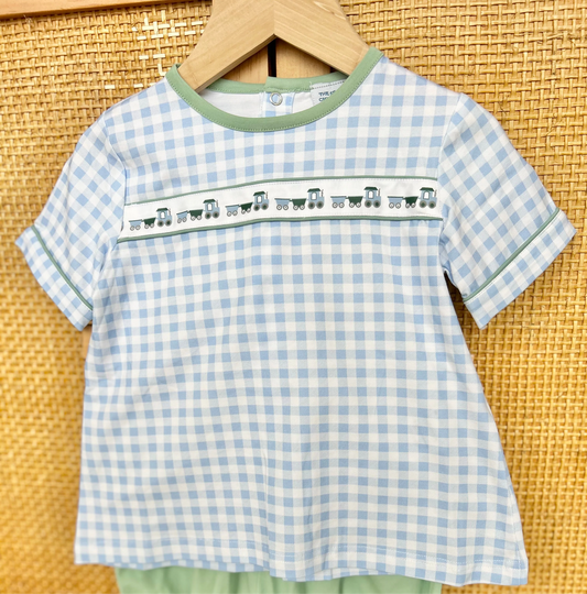 Train Ribbon Knit Flat Top