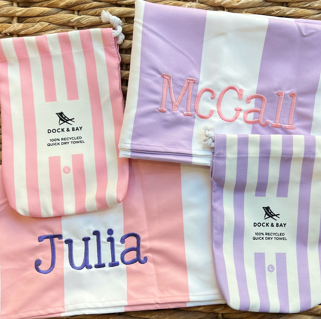 Dock and Bay Large Towel