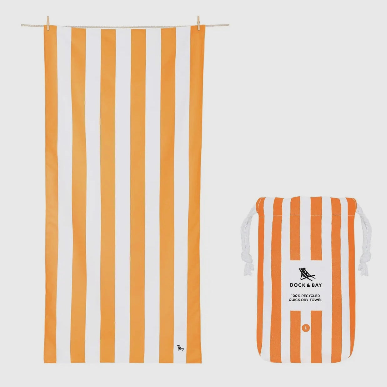 Dock and Bay Large Towel