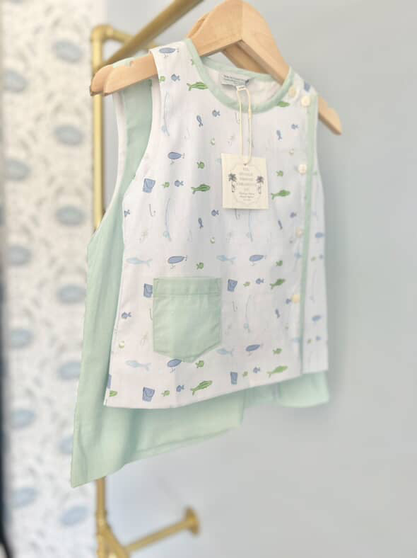 Ponds Presale: BOYS Easton Top Pond Pals by Seaside Proper (Shorties sold separately)