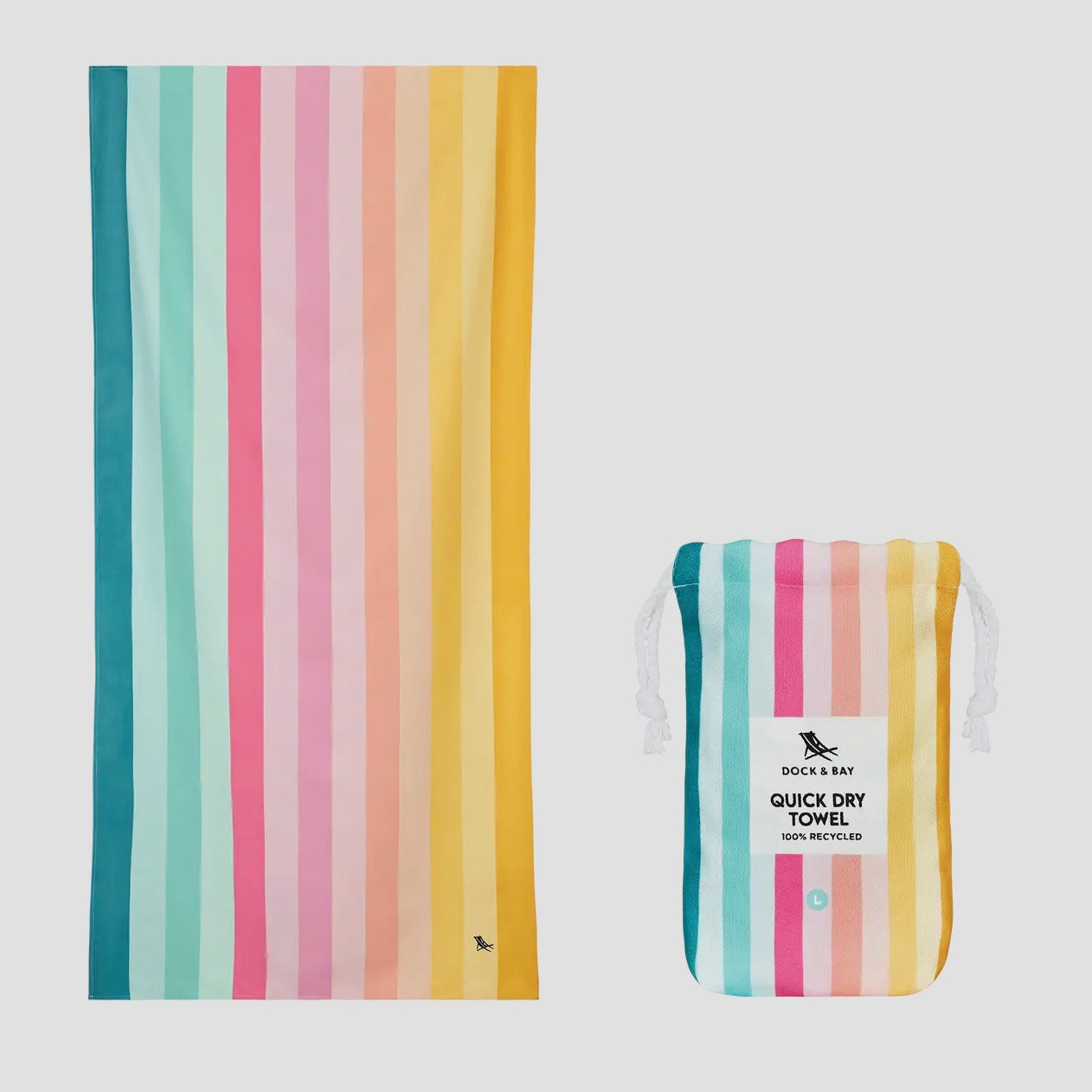 Dock and Bay Large Towel