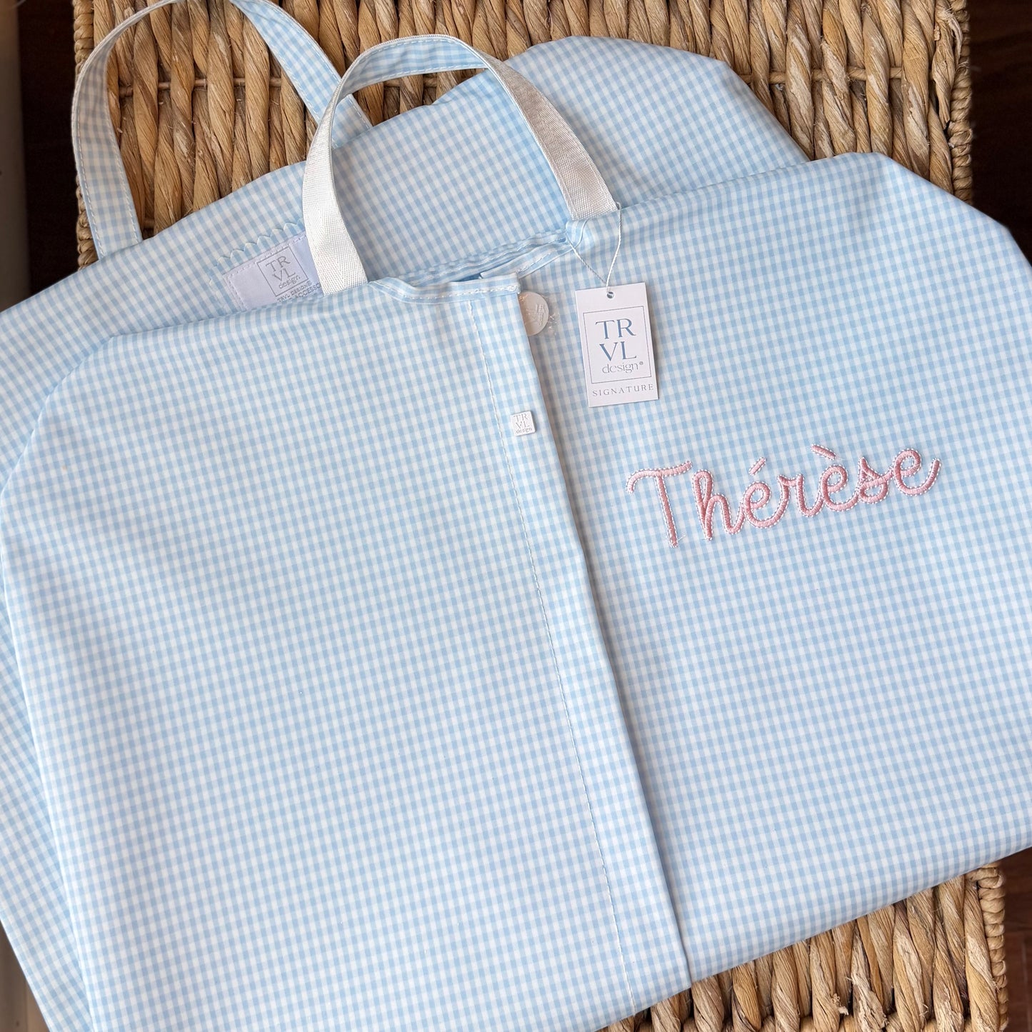 TRVL Ballet Pink Garment Bag