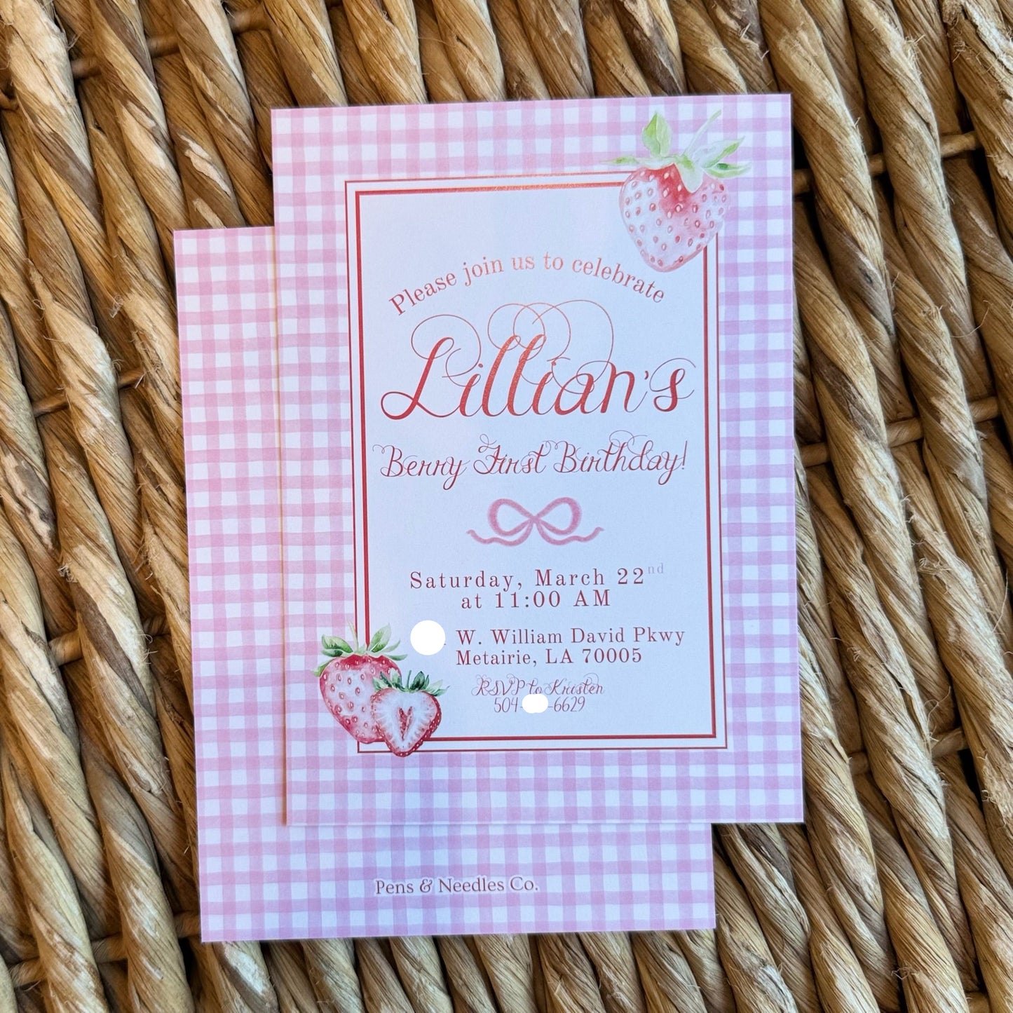 Custom Invitations