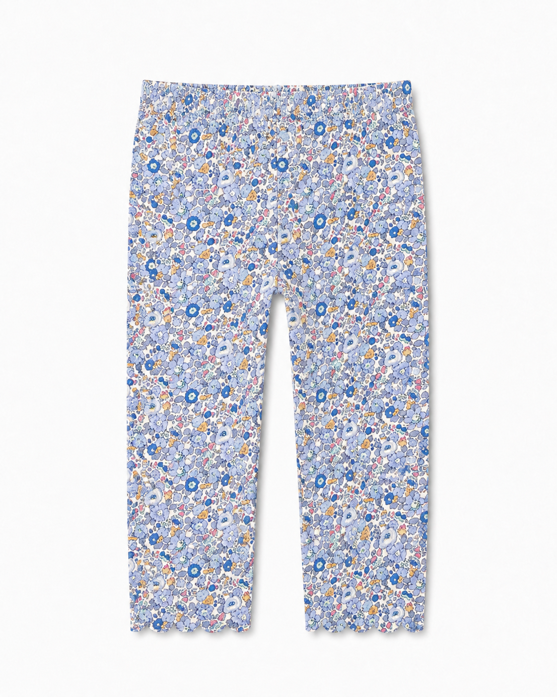 HJ Mock Preorder: Scalloped Floral Leggings