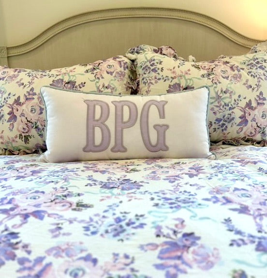 14x26” Appliqué Pillow