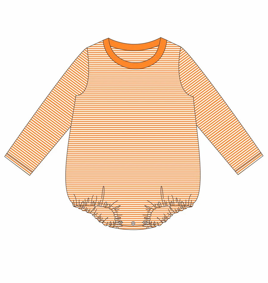 Striped Crewneck Long Sleeve Bubble