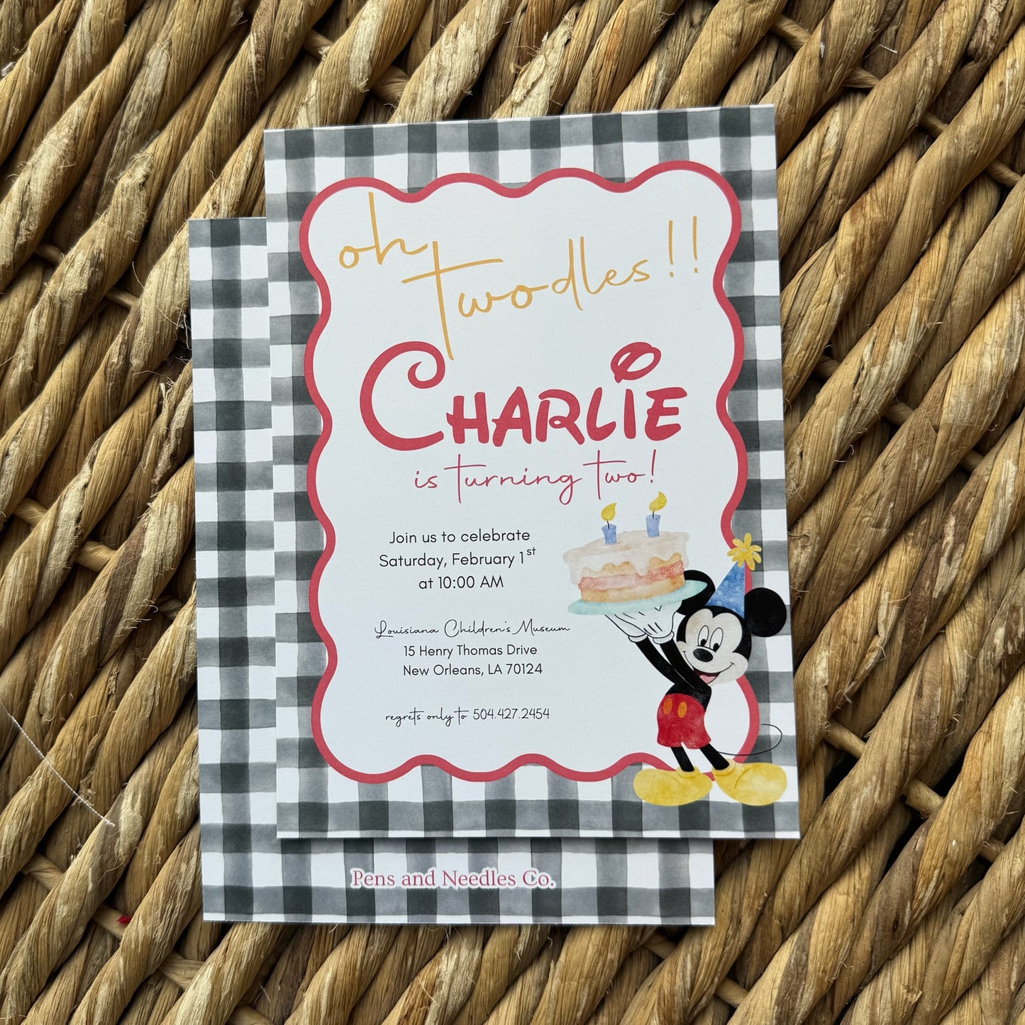 Custom Invitations