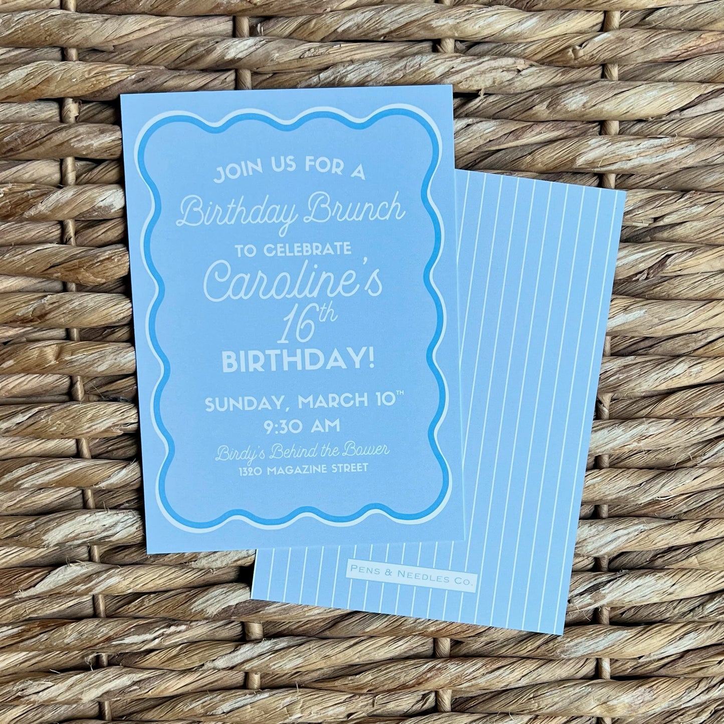 Custom Invitations