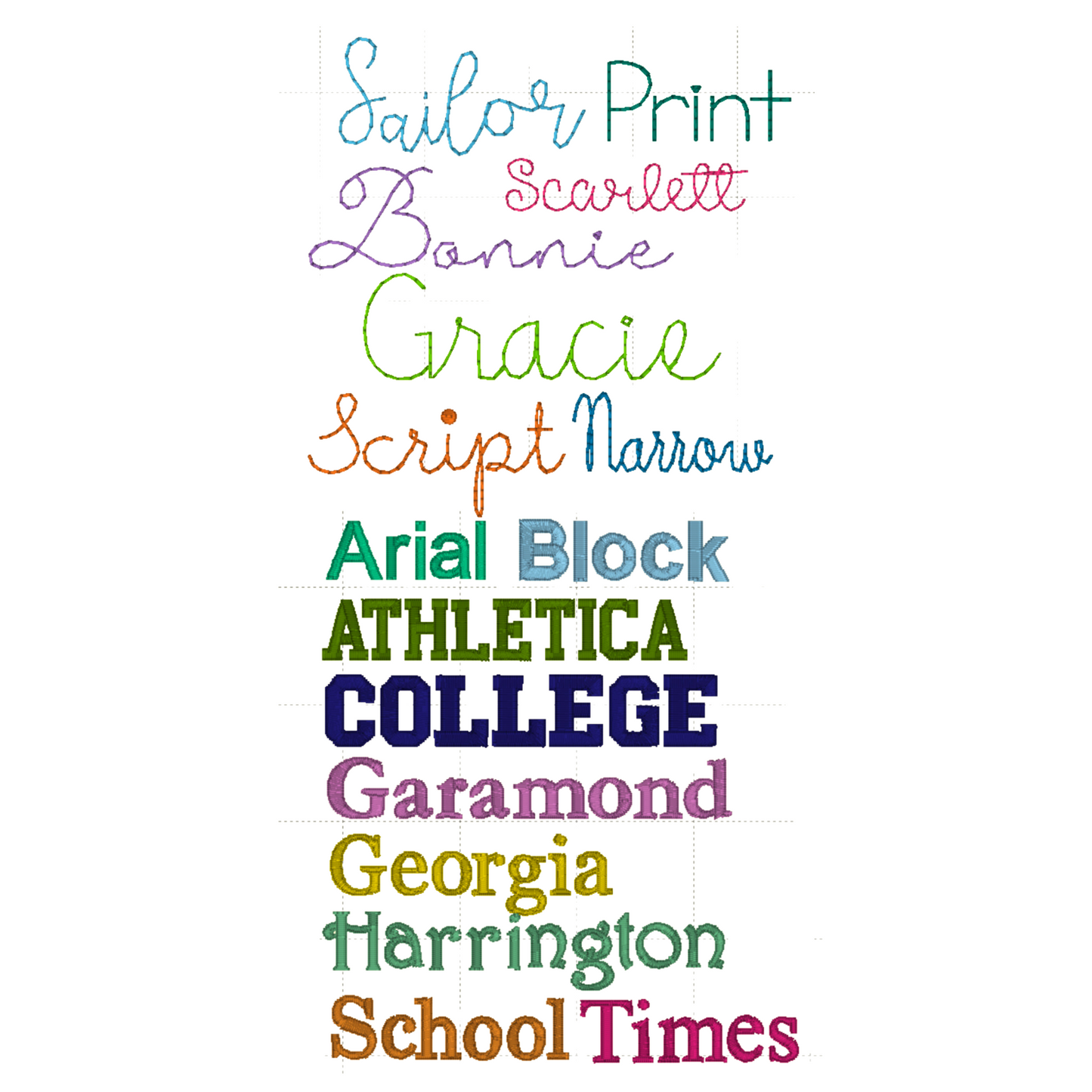 Font Choices
