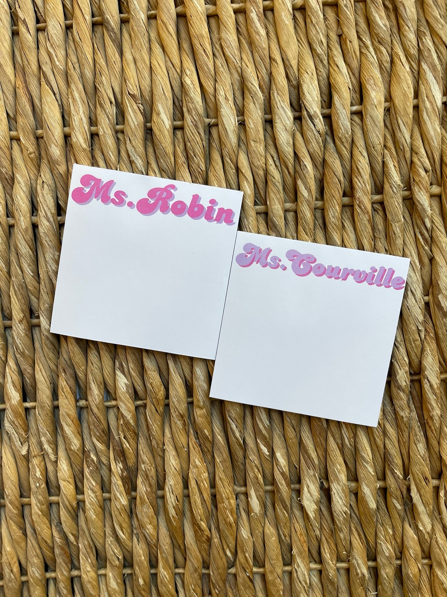 Personalized Notepad