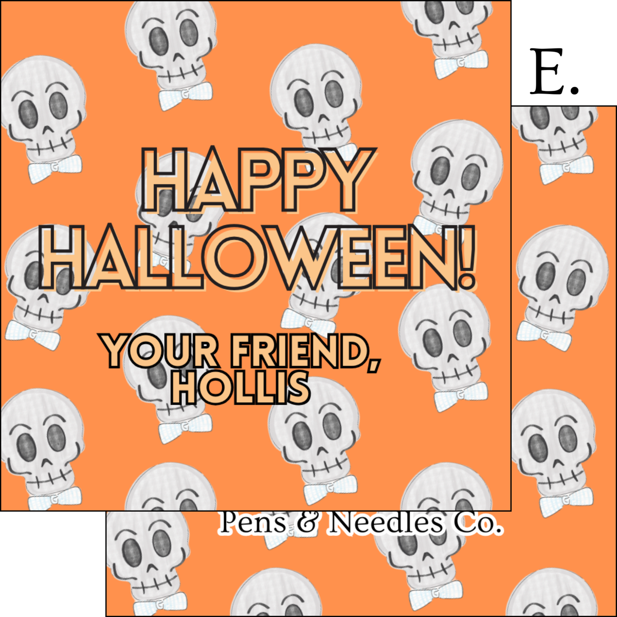 Halloween Treat Tags