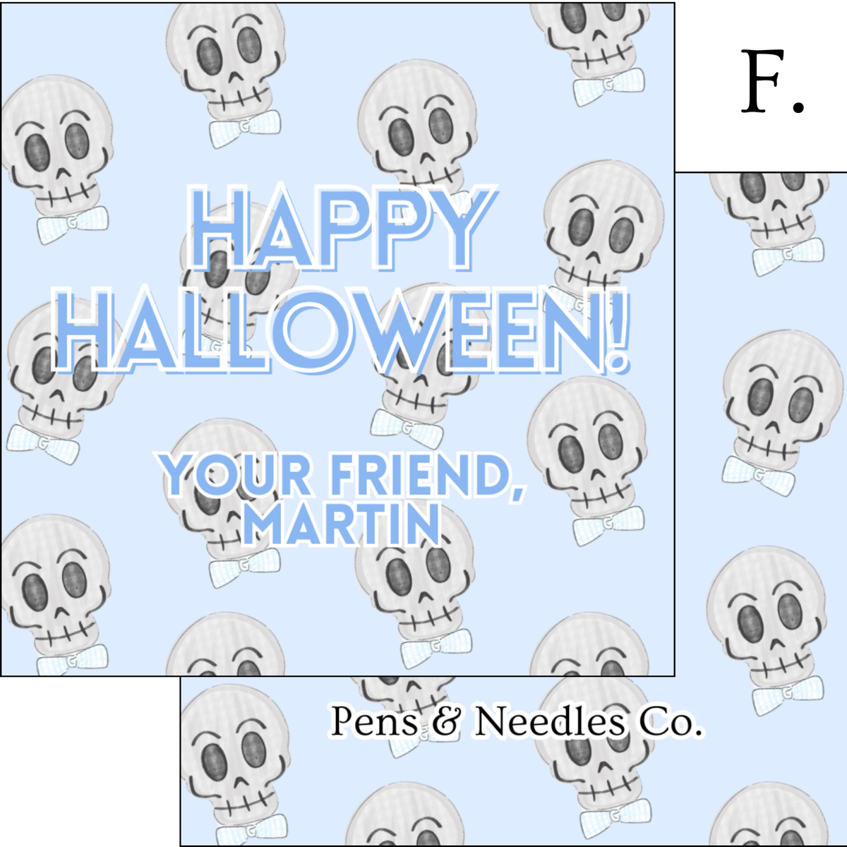 Halloween Treat Tags